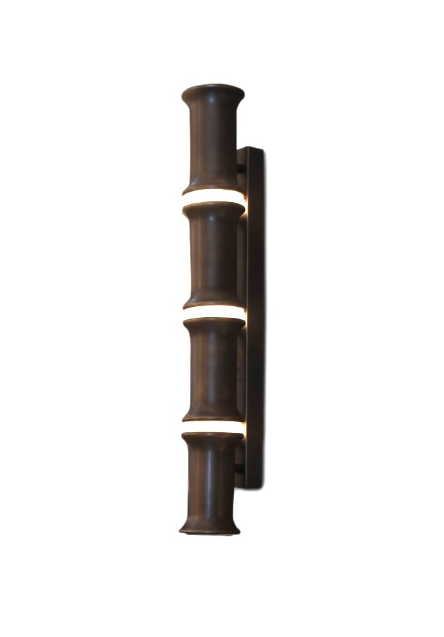 BAMBOO Wall Light - Three Rings