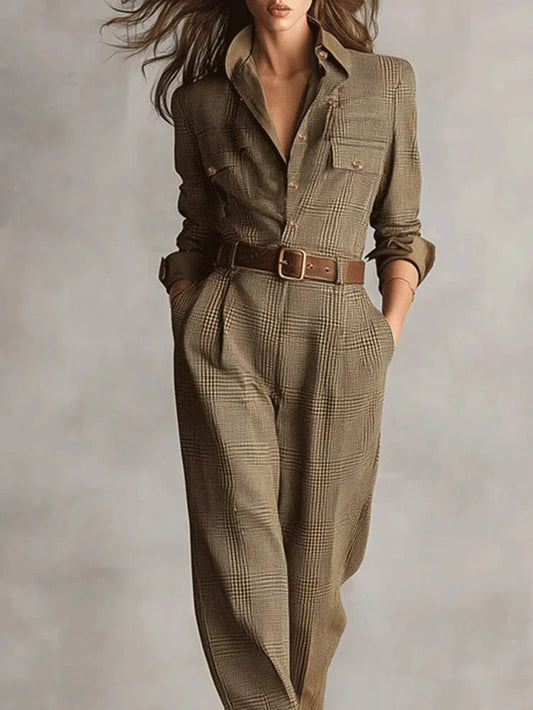 Arianna -Tuta moderna in tweed