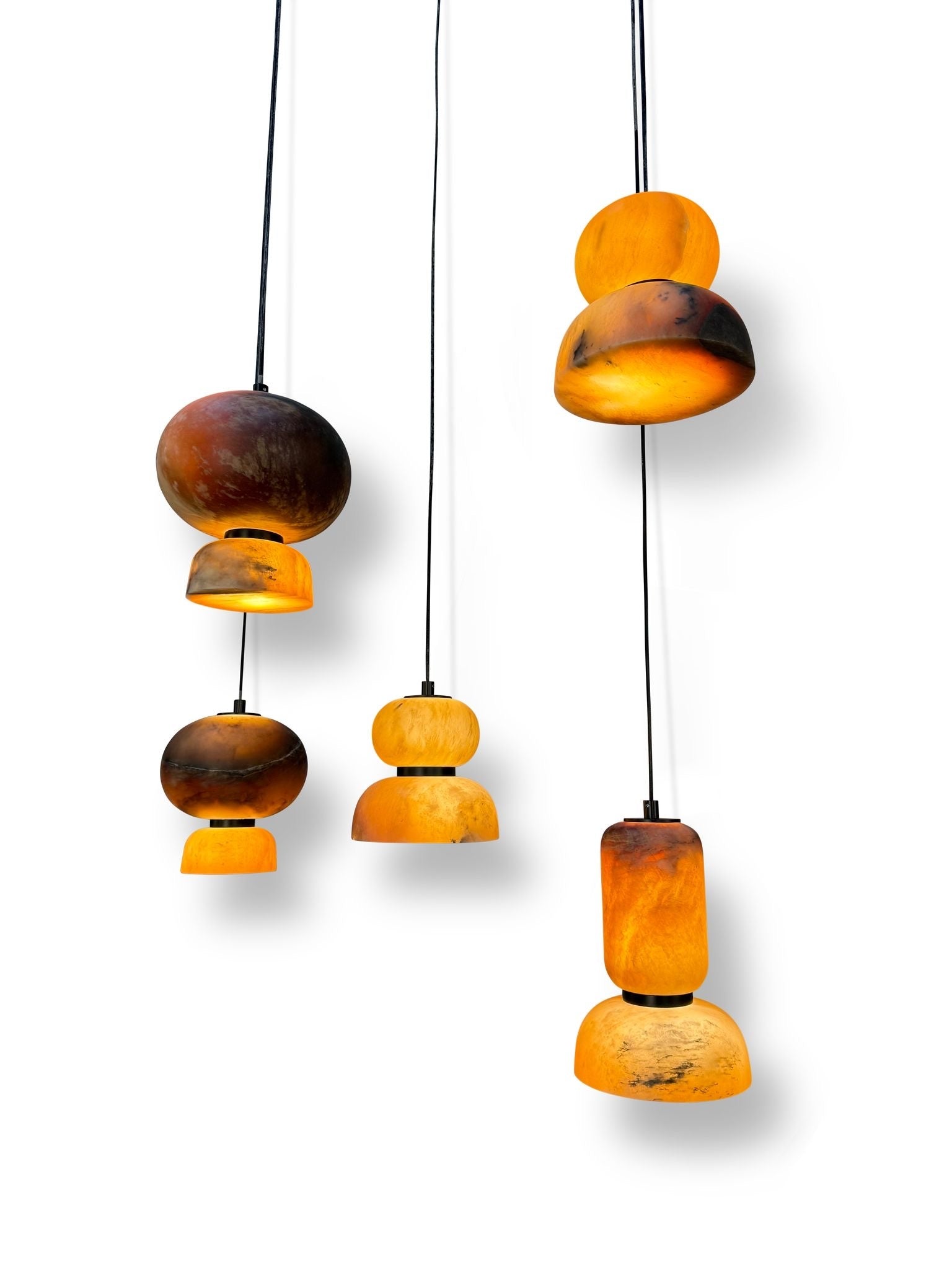 BELLE B Pendant Lava Stone