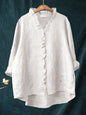 ARIANNA™|CAMICIA CON VOLANT