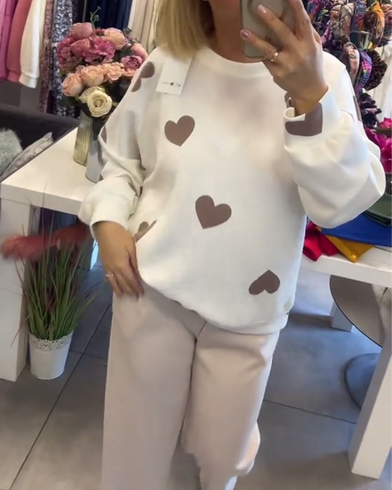 KATE™|MAGLIONE CUORI CHIC