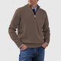 DERRICK™|MAGLIONE CON MEZZA ZIP