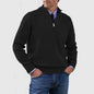 DERRICK™|MAGLIONE CON MEZZA ZIP