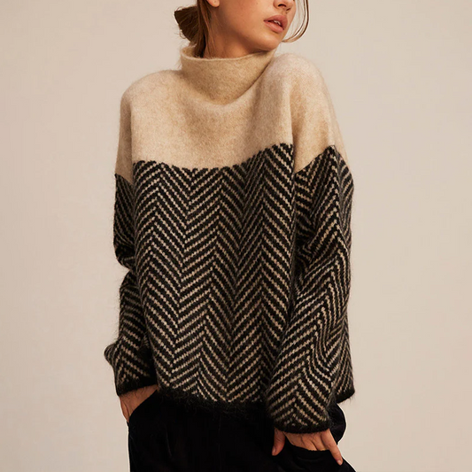 ROSANNA™|MAGLIONE A COLLO ALTO