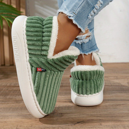 Bianca | Pantofole in peluche CozyStep
