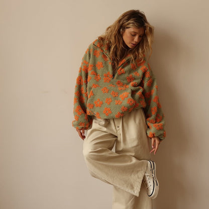 Evelina | Maglione in pile Bloom