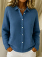 Maeve | Cardigan classico a maglia con bottoni
