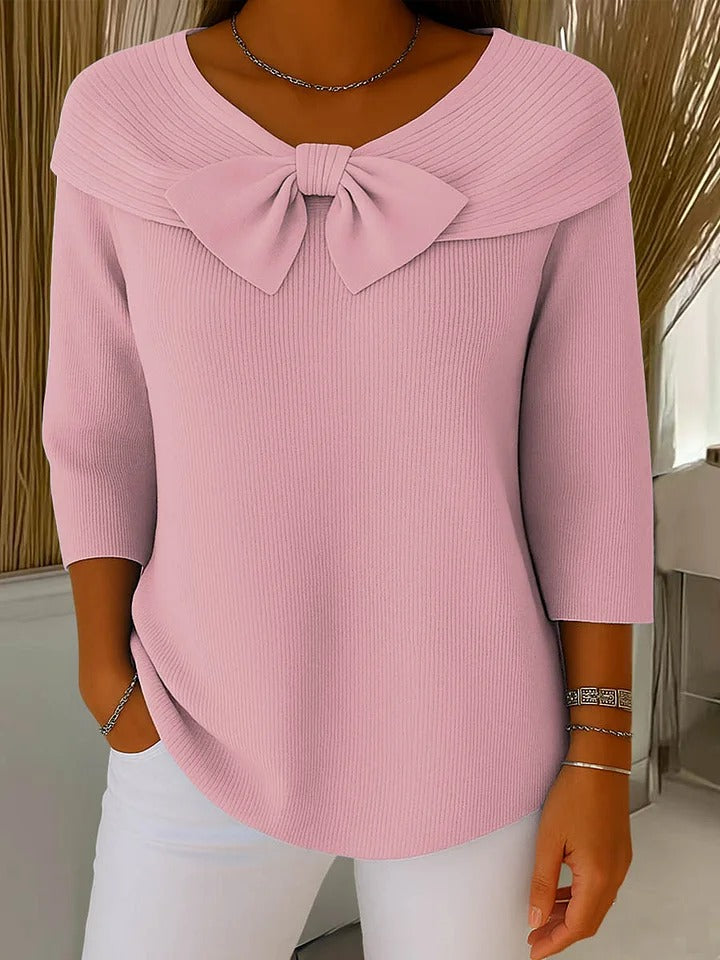 LACEY™|MAGLIONE CON FIOCCO