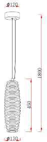 JACOB OVAL Pendant