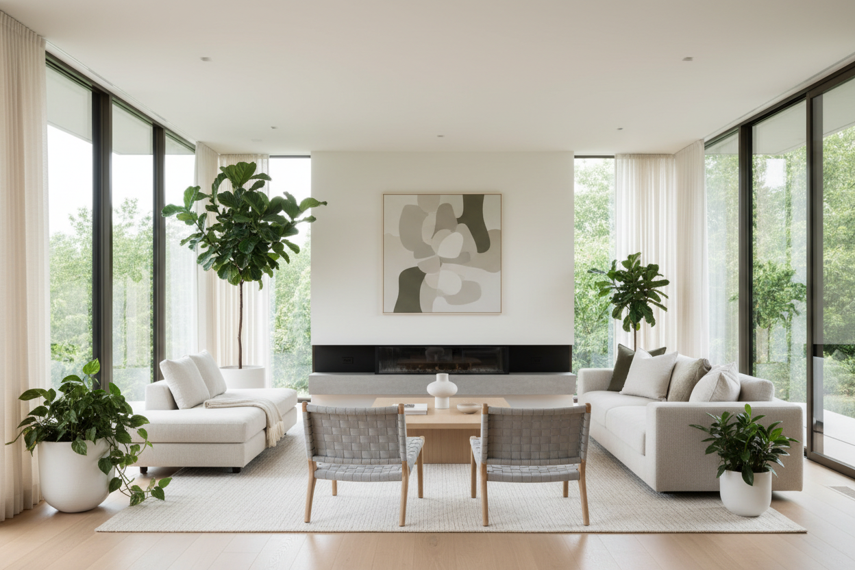 Modern Living Room Banner