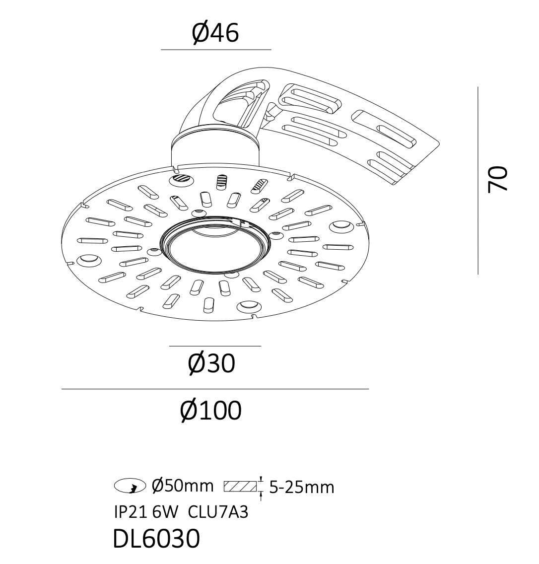 LUSSO Led Spot