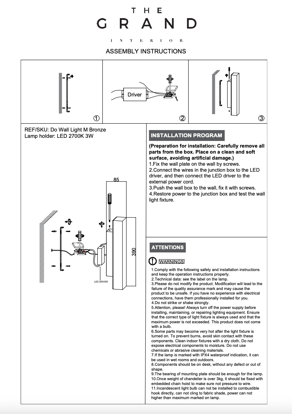 DO Wall Light