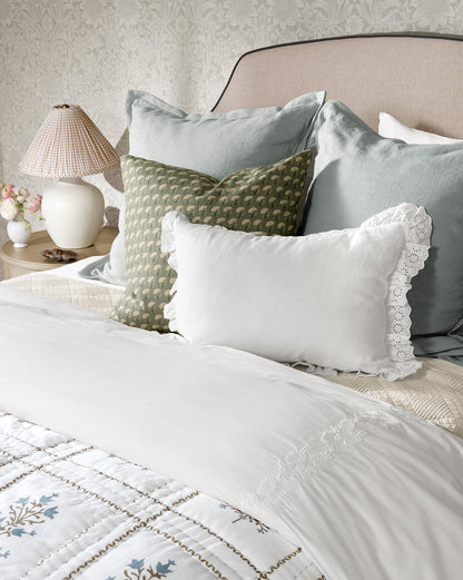 Liam Double Flange Pillow Cover