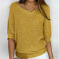 ARIANNA|TOP IN MAGLIA RILASSATO