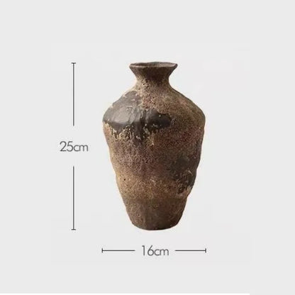 Kai Rustic Pottery Vase / 25cm