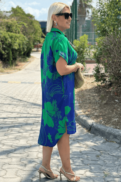 ALLEGRA™|Abito con Stampa Floreale